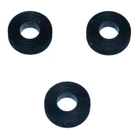 S AND H INDUSTRIES ALC 40143 Air Jet Washers 3-Pack, Rubber 40143